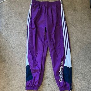 Adidas windbreaker sweatpants